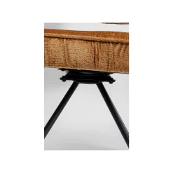 KARE Design Chaise Avec Accoudoirs Pivotante Arabella Orange ^ Chaise