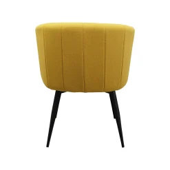 KARE Design Chaise Avec Accoudoirs Pivotante Merida Jaune ^ Chaise
