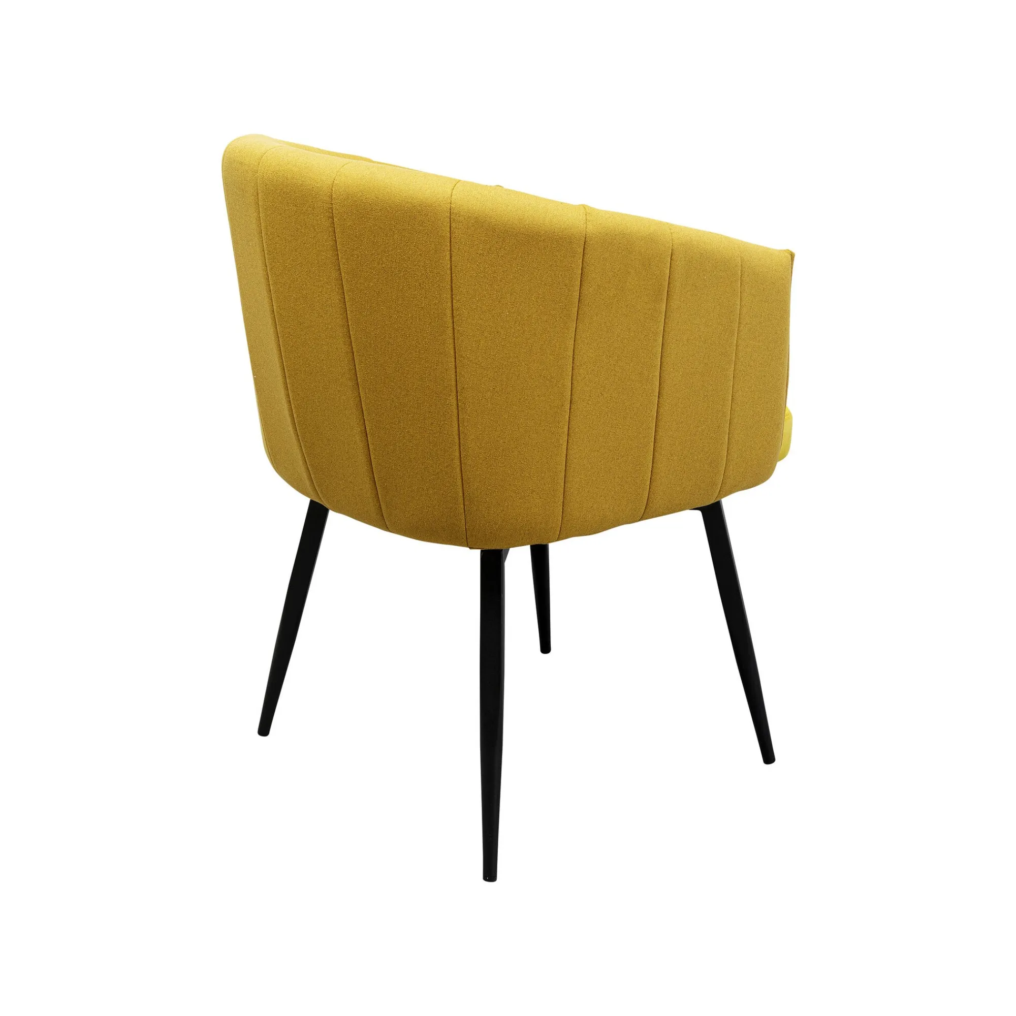 KARE Design Chaise Avec Accoudoirs Pivotante Merida Jaune ^ Chaise