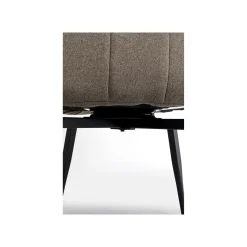 KARE Design Chaise Avec Accoudoirs Pivotante Merida Grise ^ Chaise