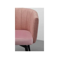 KARE Design Chaise Avec Accoudoirs Pivotante Merida Rose ^ Chaise