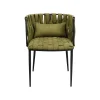 KARE Design Chaise Avec Accoudoirs Saluti Verte ^ Chaise