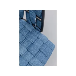 KARE Design Chaise Avec Accoudoirs Saluti Bleue ^ Chaise
