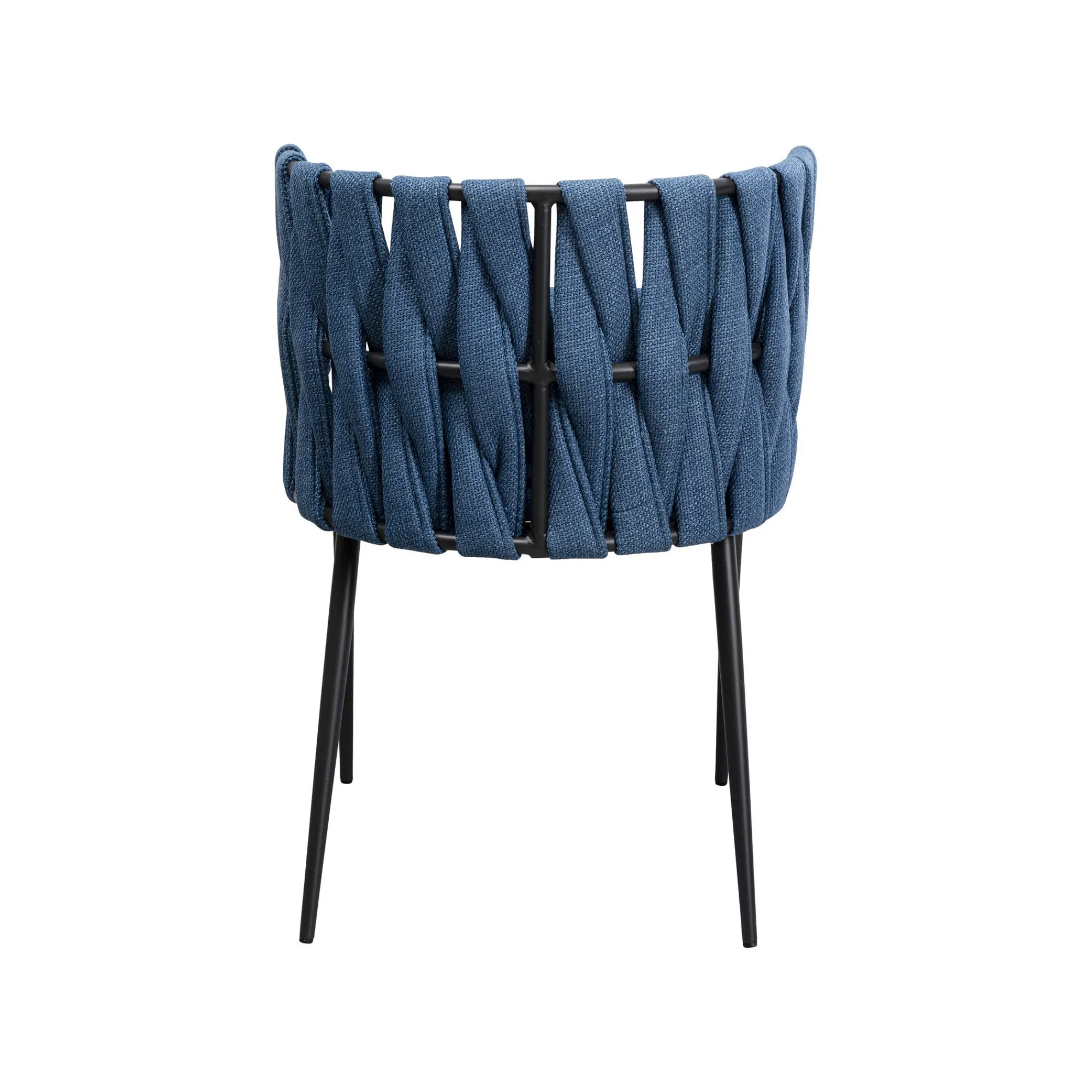 KARE Design Chaise Avec Accoudoirs Saluti Bleue ^ Chaise