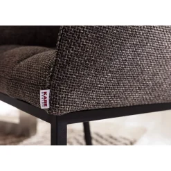 KARE Design Chaise Avec Accoudoirs Thinktank Grise ^ Chaise