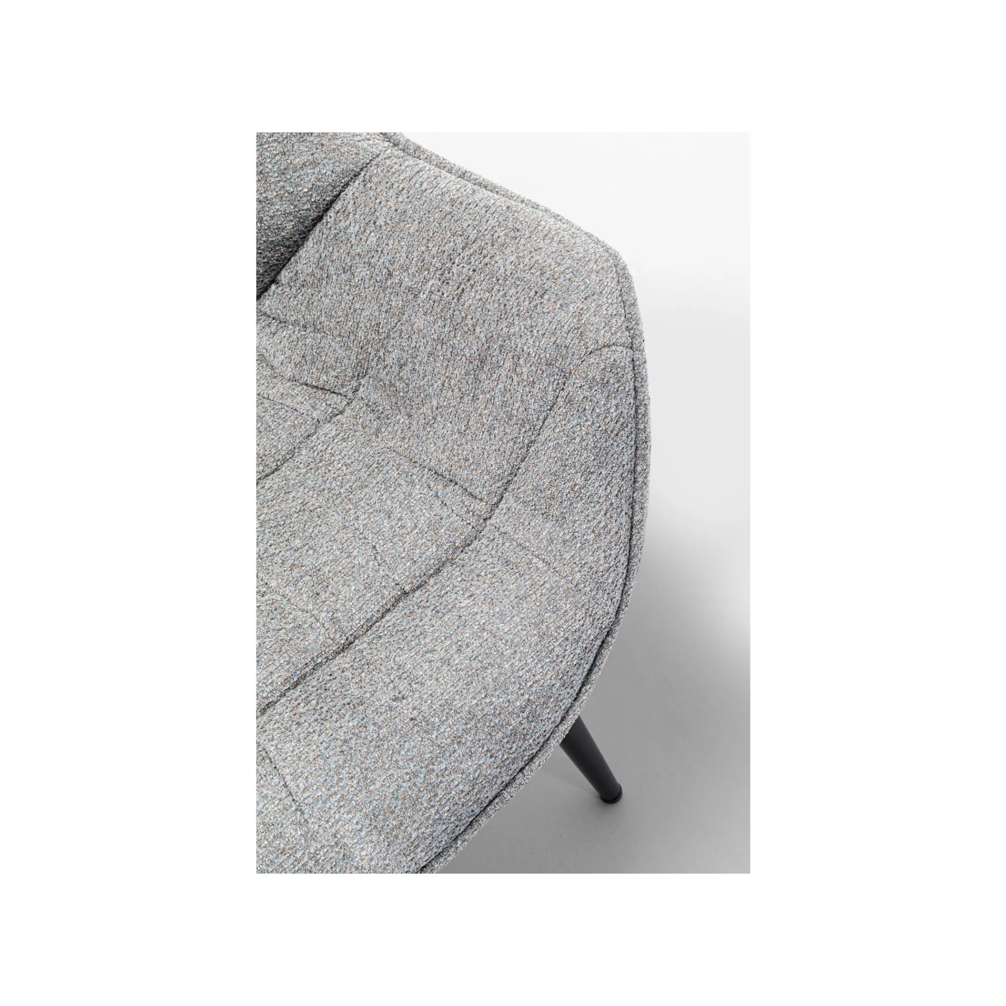 KARE Design Chaise Avec Accoudoirs Thelma Melange Grise ^ Chaise
