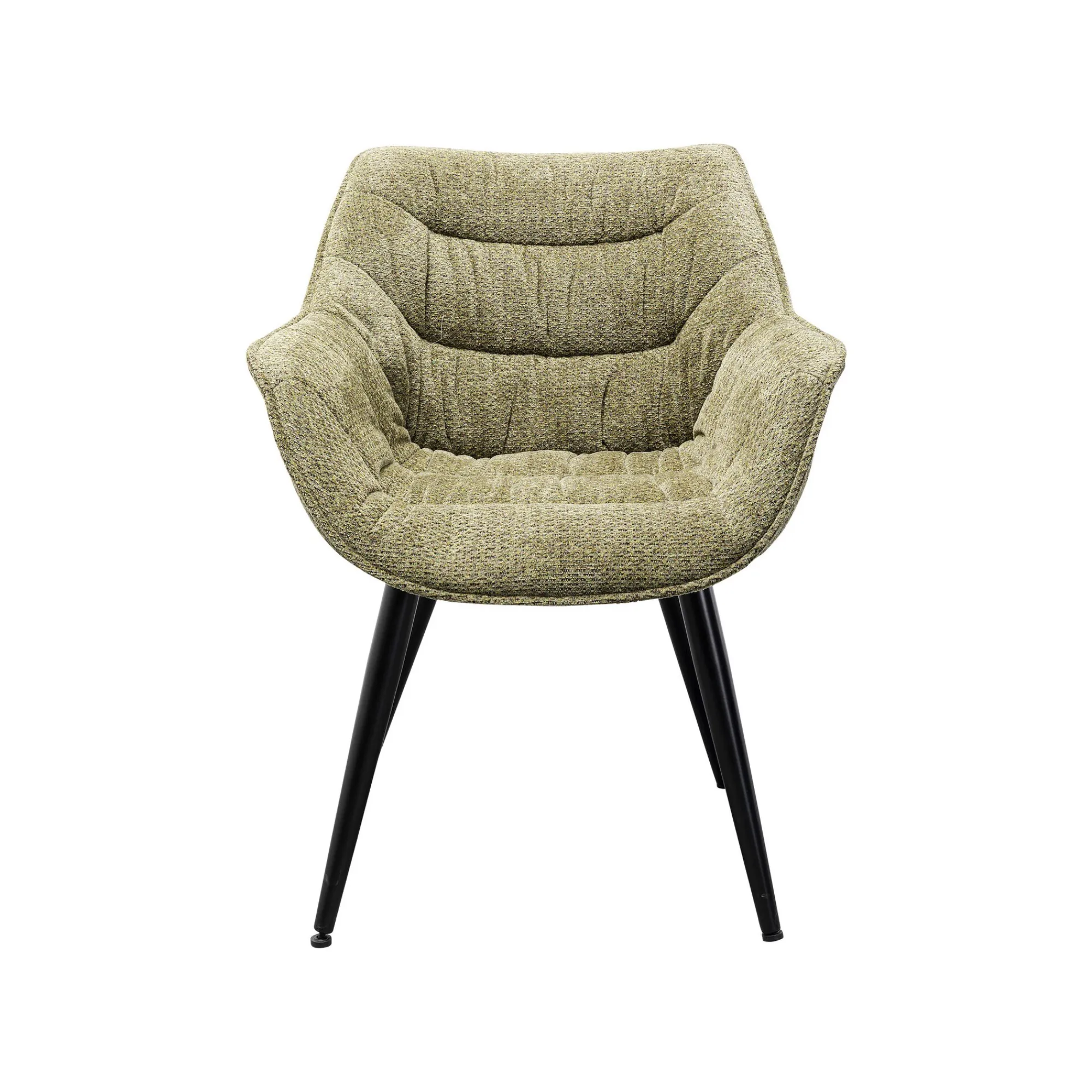 KARE Design Chaise Avec Accoudoirs Thelma Melange Verte ^ Chaise
