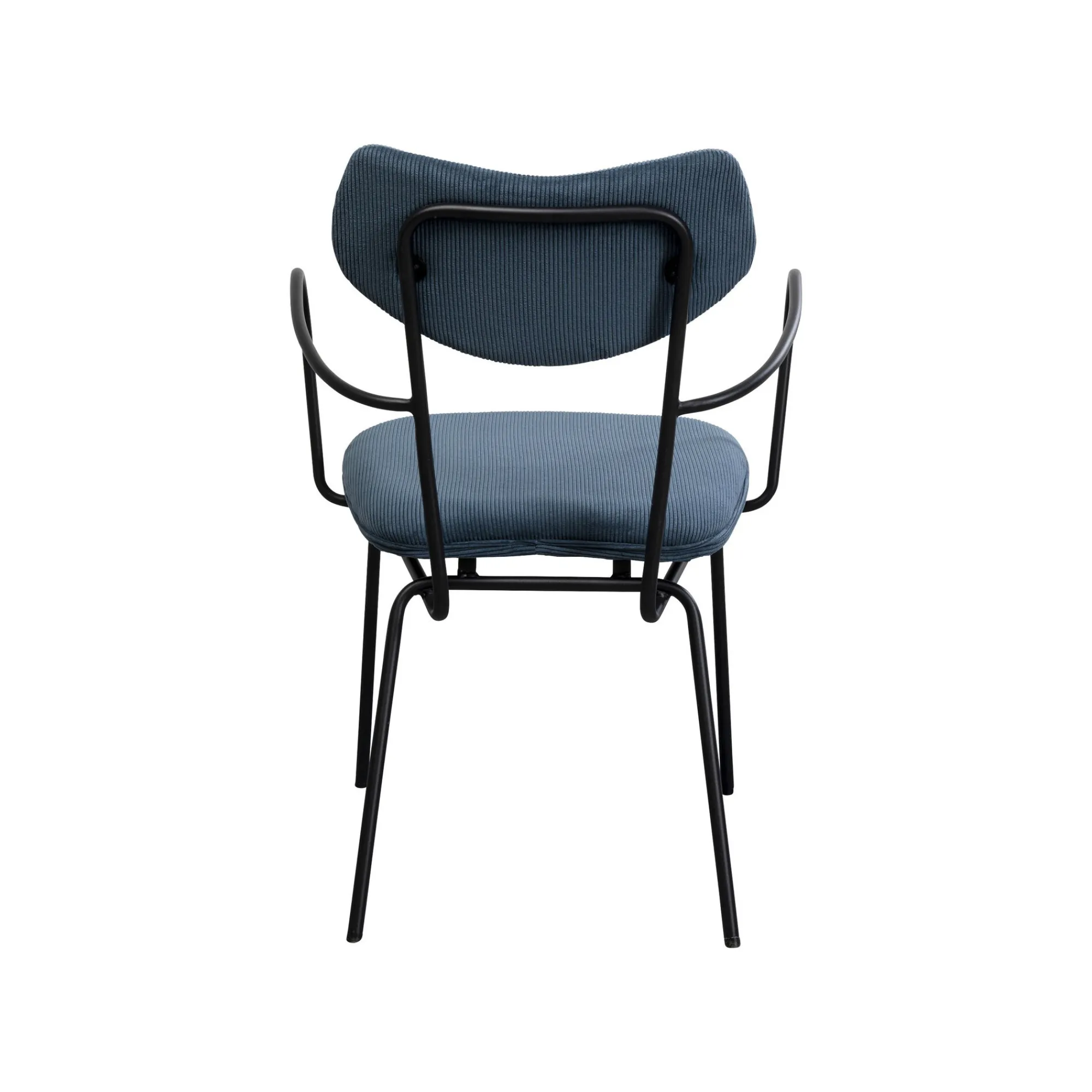 KARE Design Chaise Avec Accoudoirs Viola Bleue ^ Chaise