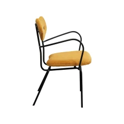 KARE Design Chaise Avec Accoudoirs Viola Jaune ^ Chaise