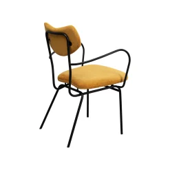 KARE Design Chaise Avec Accoudoirs Viola Jaune ^ Chaise