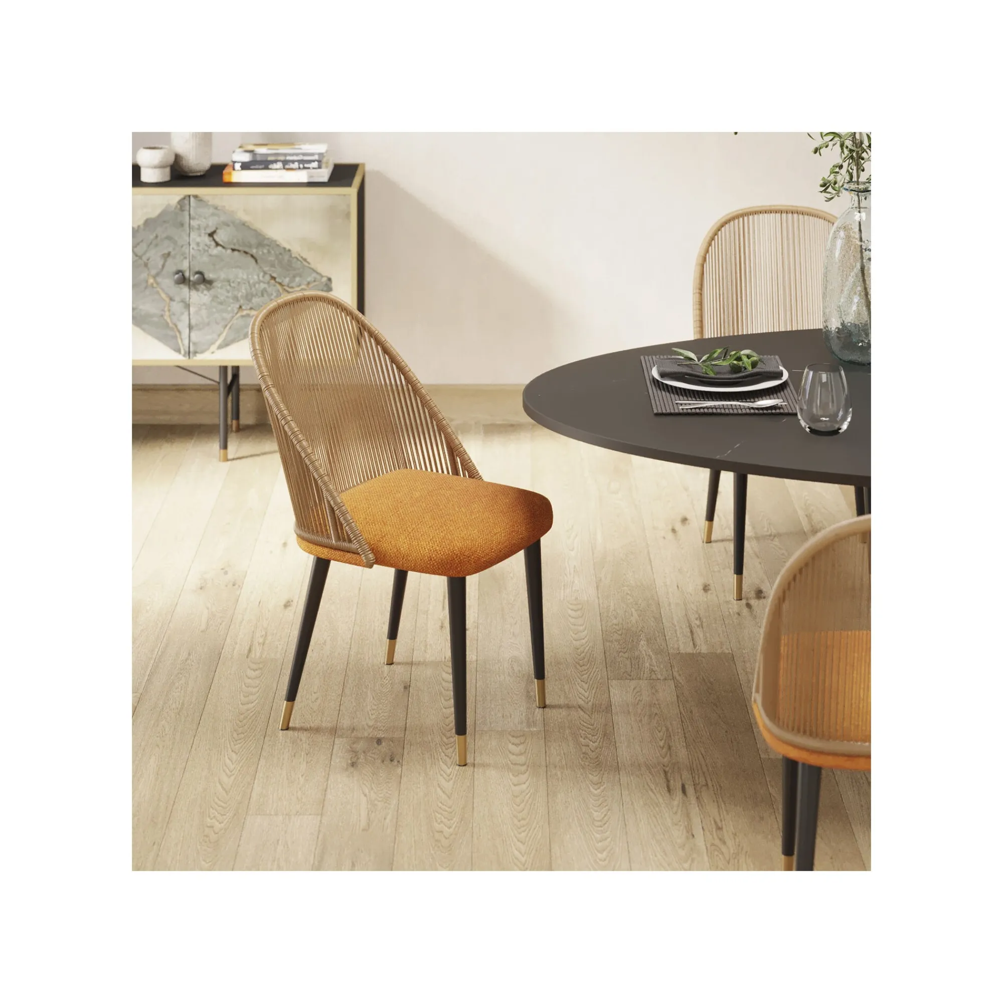 KARE Design Chaise Danza Orange ^ Chaise