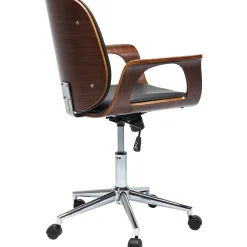 KARE Design Chaise De Bureau Pivotante Patron Noyer ^ Chaise De Bureau