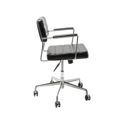 KARE Design Chaise De Bureau Pivotante Dottore Noire ^ Chaise De Bureau