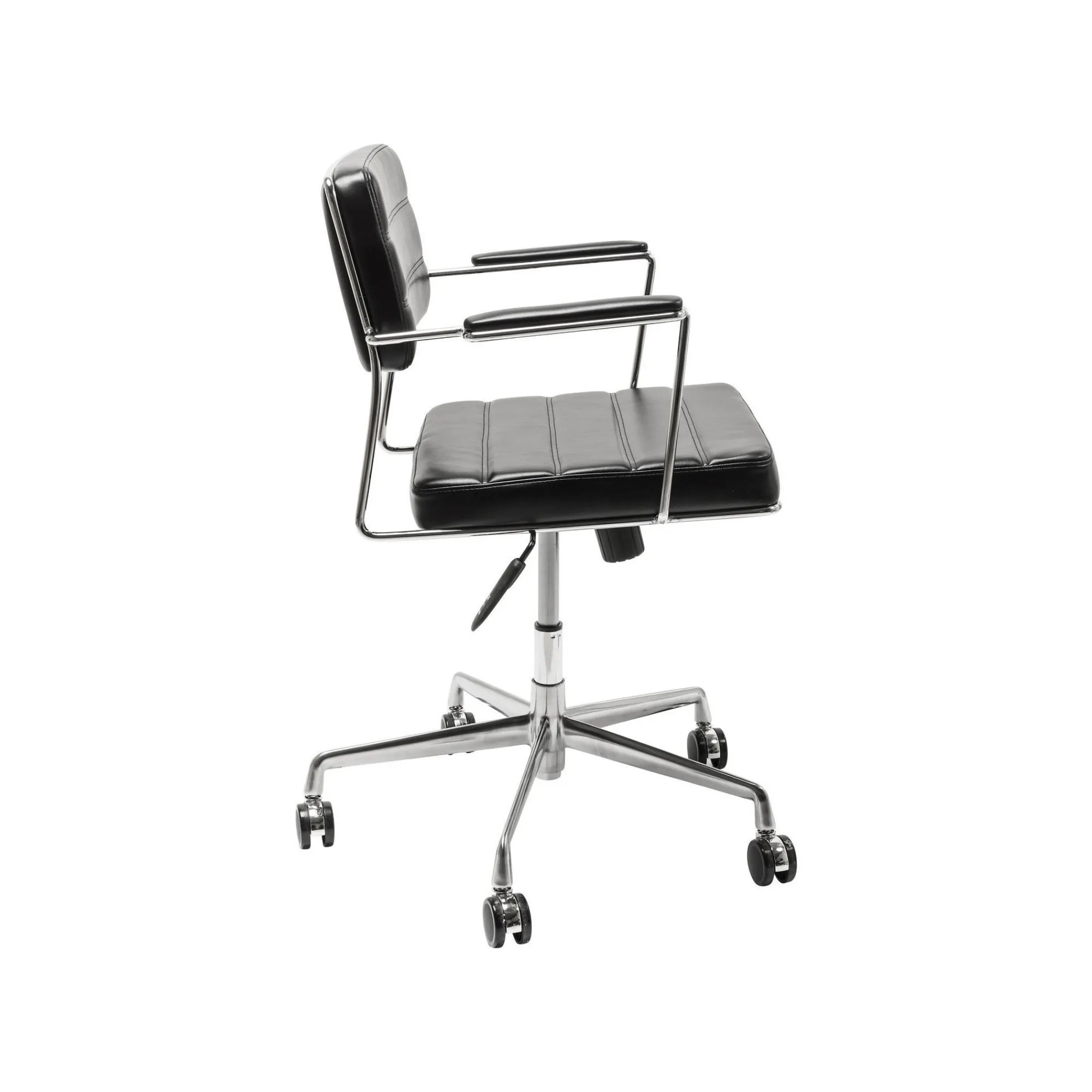 KARE Design Chaise De Bureau Pivotante Dottore Noire ^ Chaise De Bureau