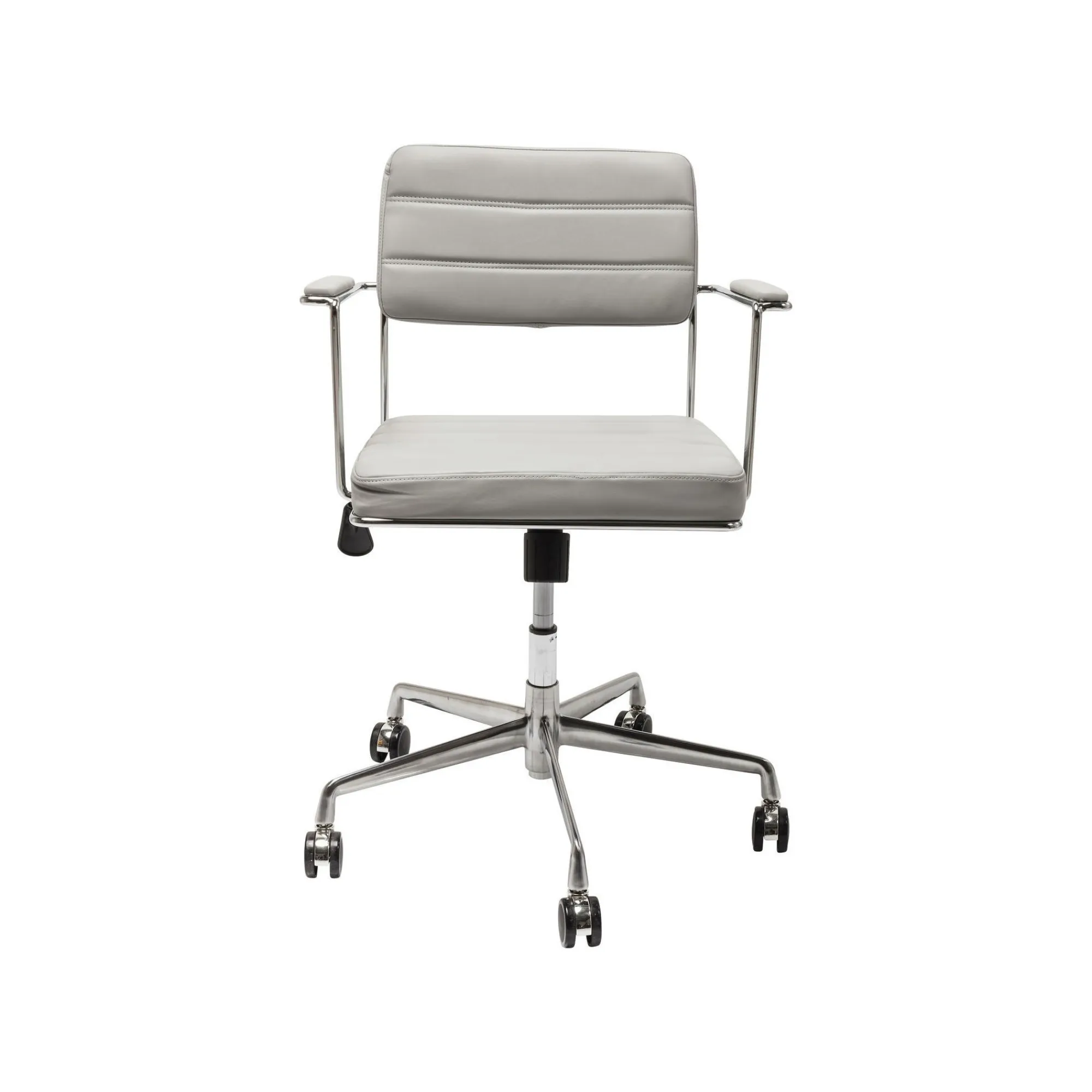 KARE Design Chaise De Bureau Pivotante Dottore Grise ^ Chaise De Bureau