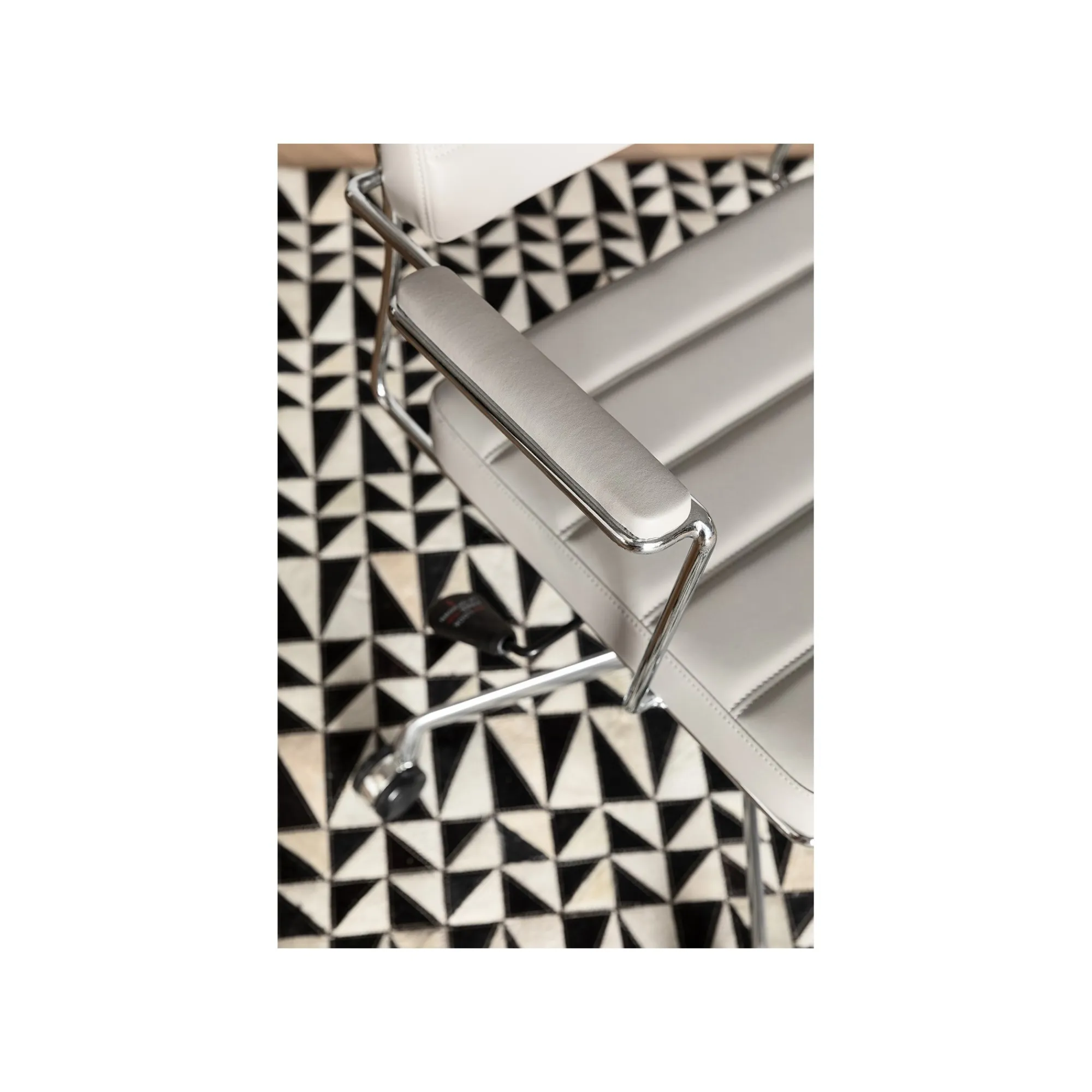 KARE Design Chaise De Bureau Pivotante Dottore Grise ^ Chaise De Bureau