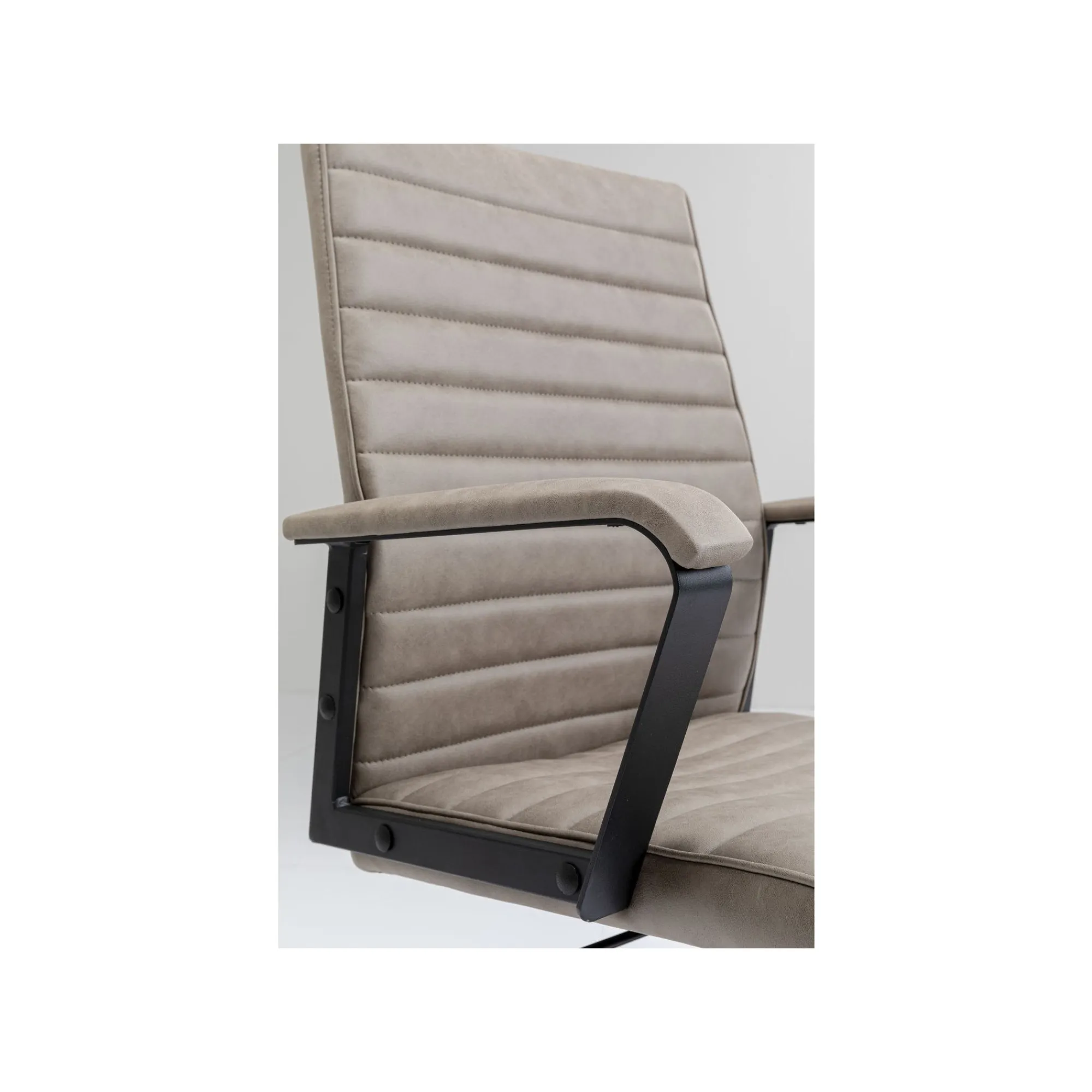 KARE Design Chaise De Bureau Pivotante Labora Taupe ^ Chaise De Bureau
