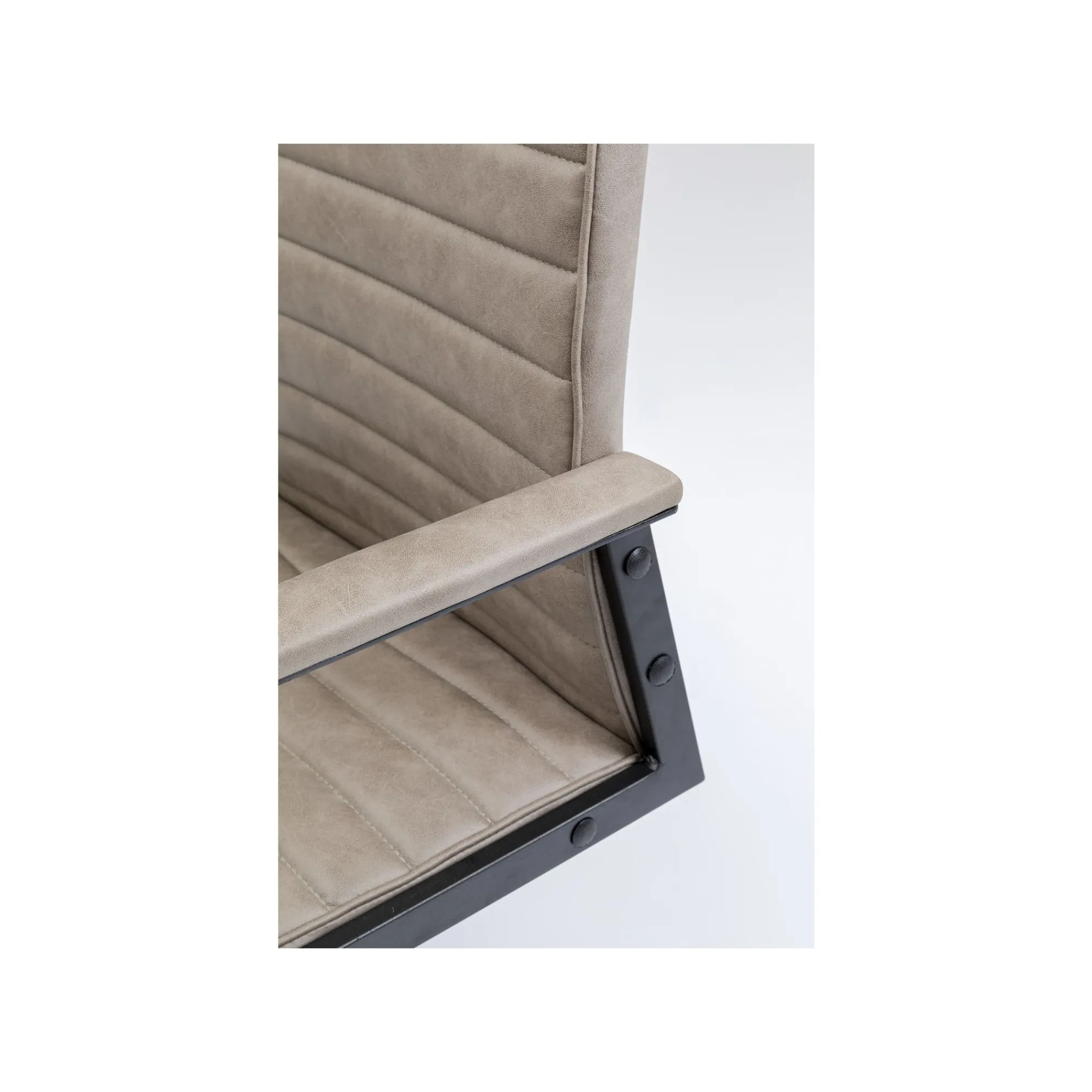 KARE Design Chaise De Bureau Pivotante Labora Taupe ^ Chaise De Bureau