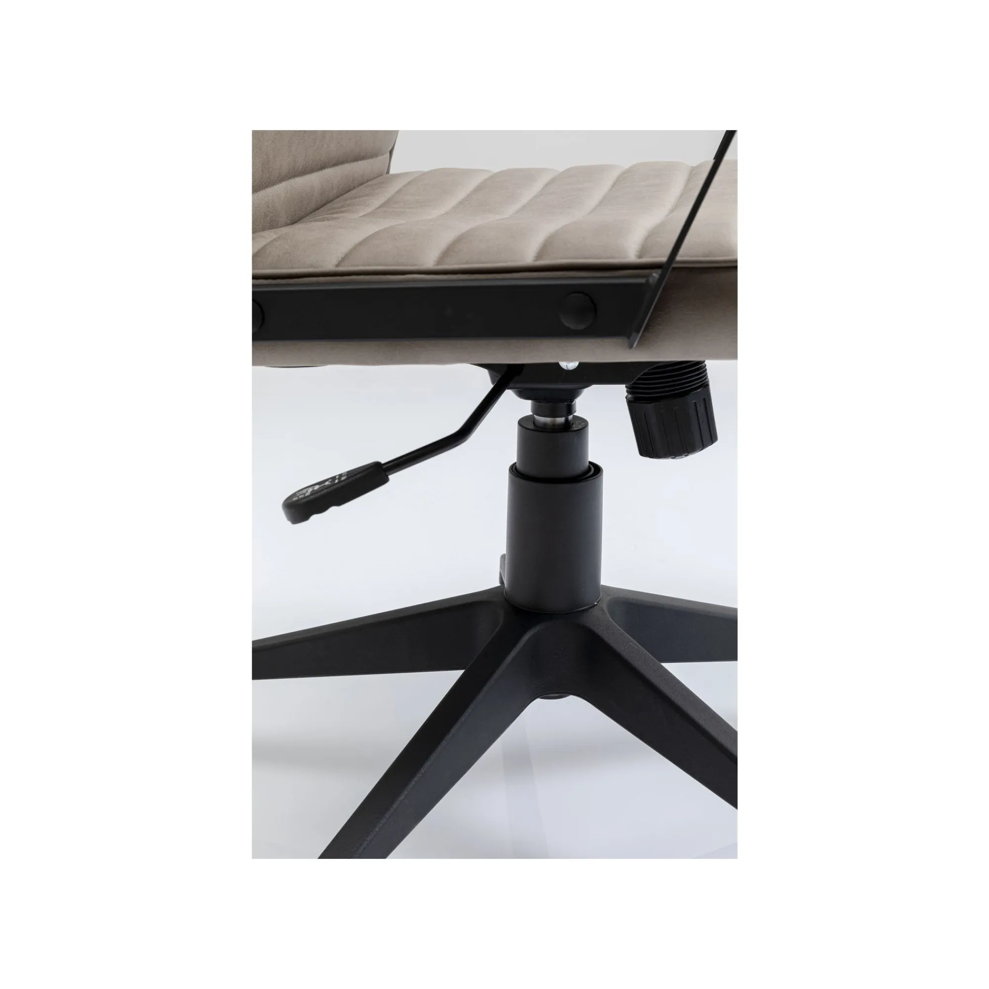 KARE Design Chaise De Bureau Pivotante Labora Taupe ^ Chaise De Bureau