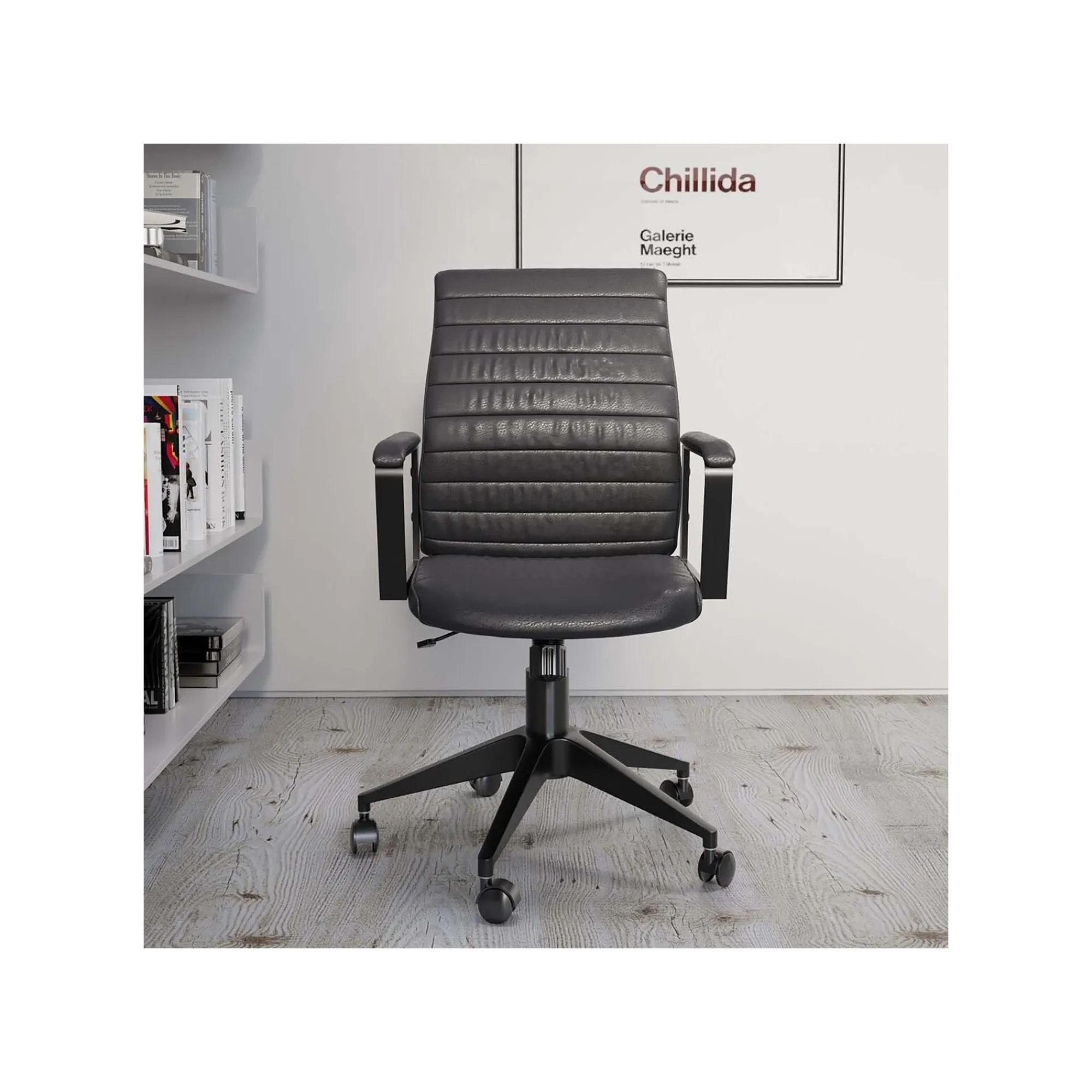 KARE Design Chaise De Bureau Pivotante Labora Noire ^ Chaise De Bureau
