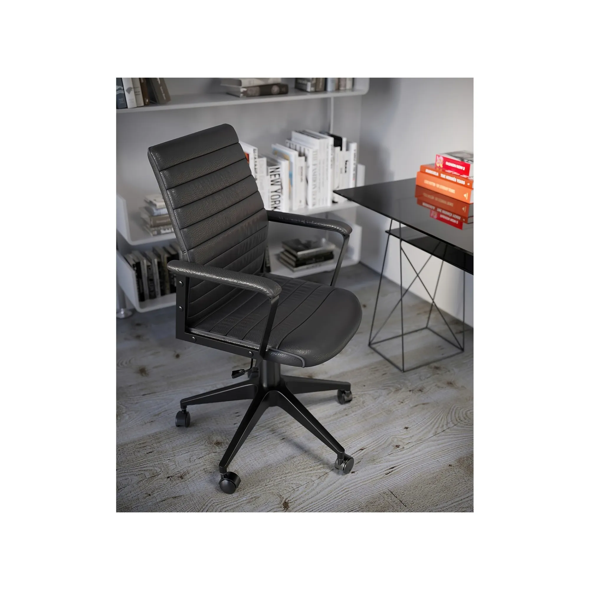 KARE Design Chaise De Bureau Pivotante Labora Noire ^ Chaise De Bureau