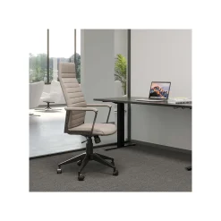 KARE Design Chaise De Bureau Pivotante Labora Haute Taupe ^ Chaise De Bureau