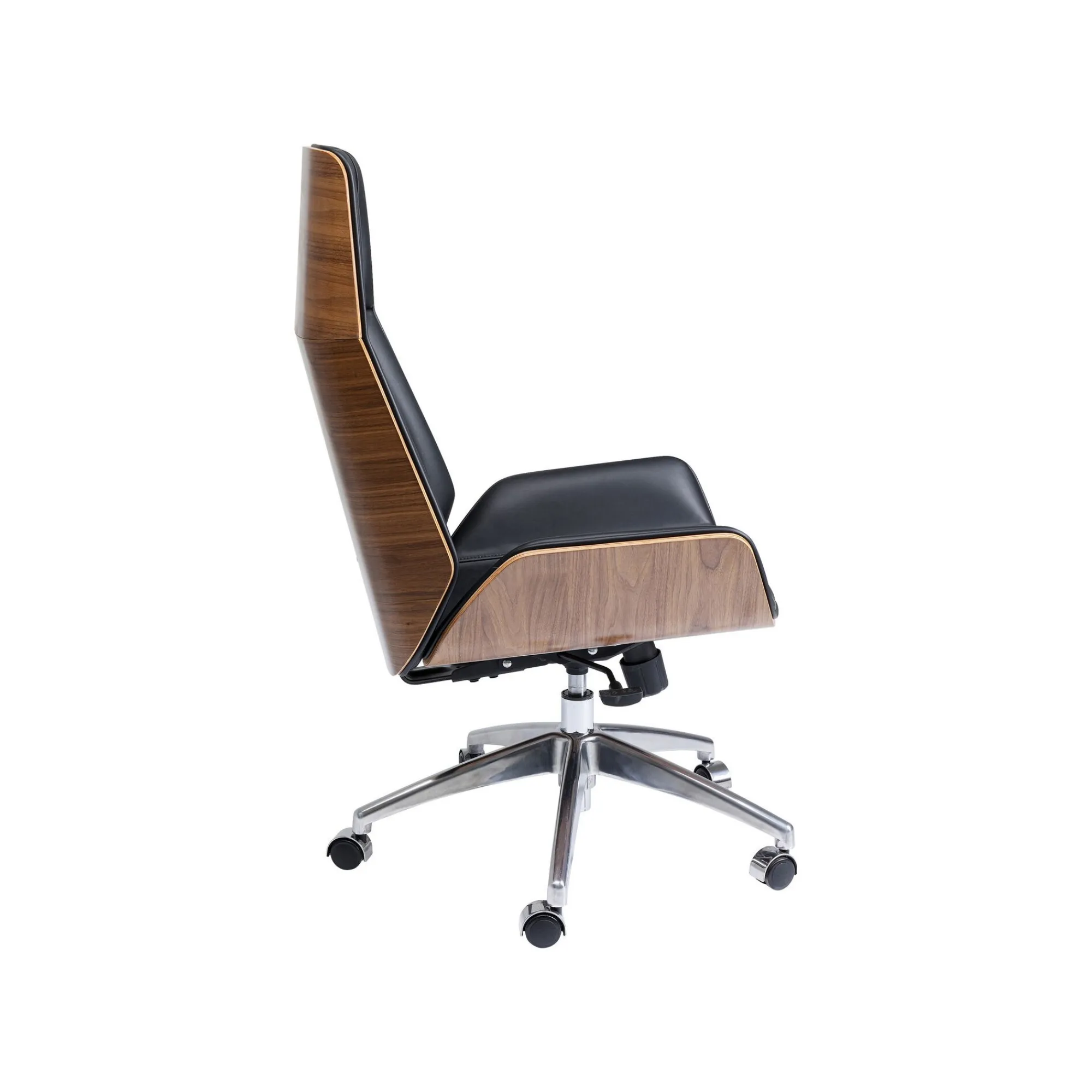 KARE Design Chaise De Bureau Pivotante Rouven Haute Noire ^ Chaise De Bureau