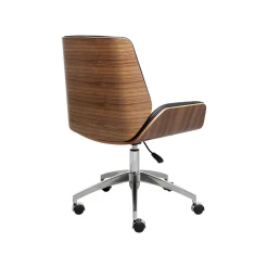 KARE Design Chaise De Bureau Pivotante Rouven Noire ^ Chaise De Bureau