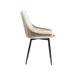 KARE Design Chaise East Side Velours Beige ^ Chaise