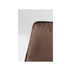 KARE Design Chaise East Side Velours Marron ^ Chaise
