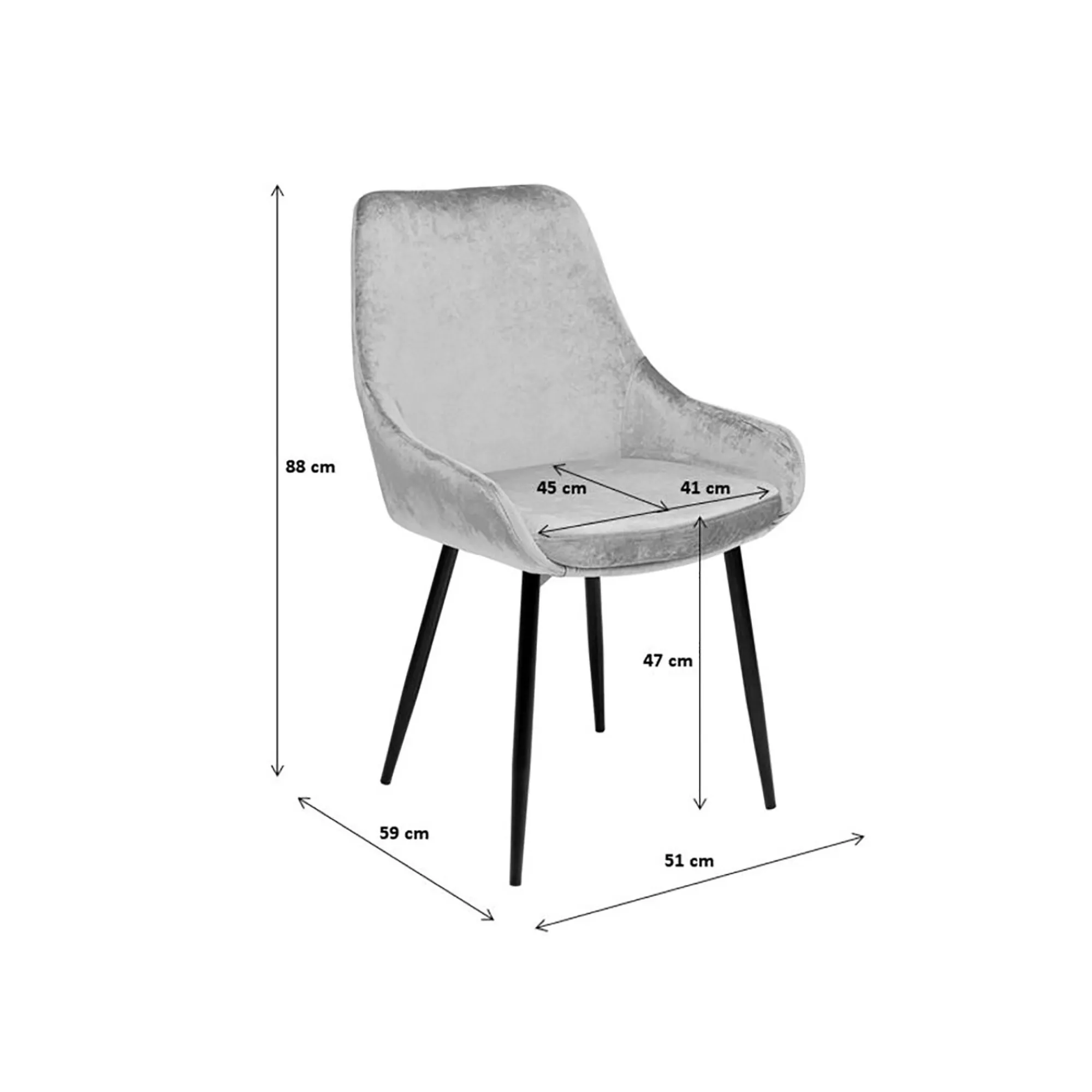 KARE Design Chaise East Side Velours Beige 52cm ^ Chaise