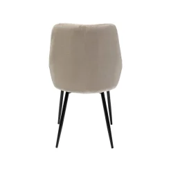 KARE Design Chaise East Side Velours Beige 52cm ^ Chaise