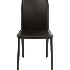 KARE Design Chaise En Cuir Milano Marron ^ Chaise