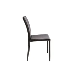 KARE Design Chaise En Cuir Milano Marron ^ Chaise