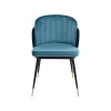 KARE Design Chaise Hojas Velours Bleu ^ Chaise