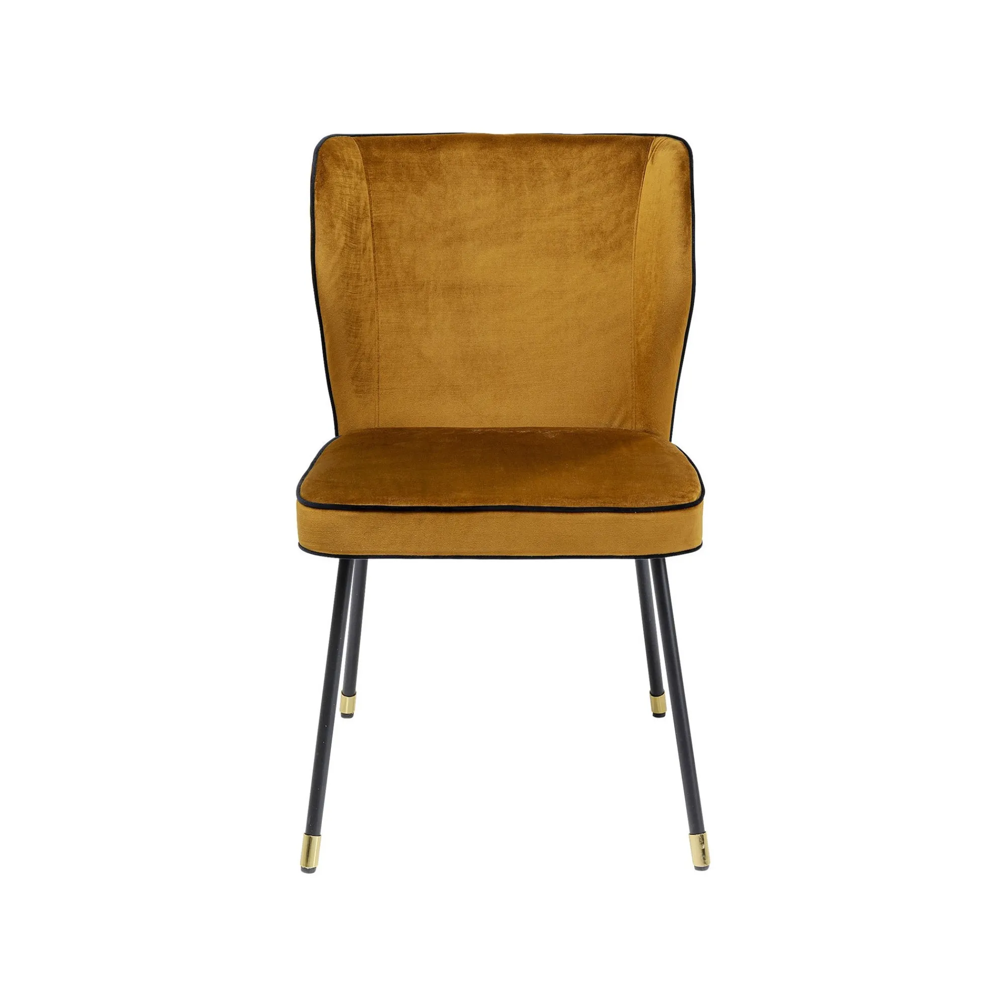 KARE Design Chaise Irina Velours Ocre ^ Chaise
