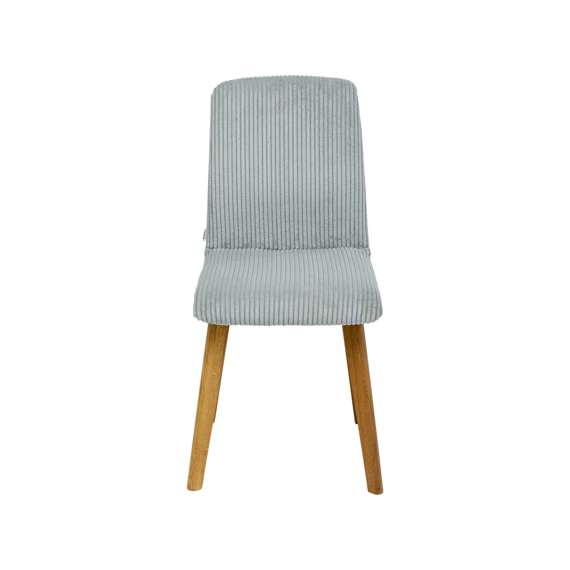 KARE Design Chaise Lara Cord Côtelée Bleue ^ Chaise