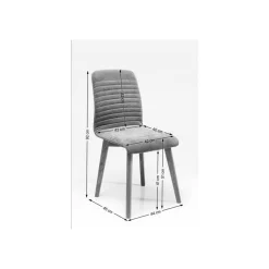 KARE Design Chaise Lara écru ^ Chaise