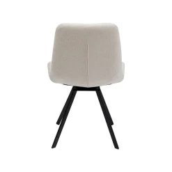 KARE Design Chaise Pivotante Baron Crème ^ Chaise