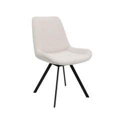 KARE Design Chaise Pivotante Baron Crème ^ Chaise