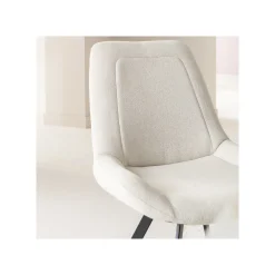KARE Design Chaise Pivotante Baron Crème ^ Chaise