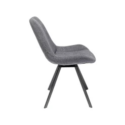 KARE Design Chaise Pivotante Baron Grise ^ Chaise