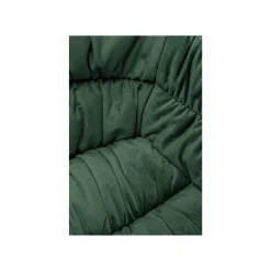 KARE Design Chaise Pivotante Colmar Velours Vert ^ Chaise