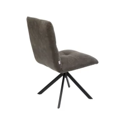 KARE Design Chaise Pivotante Toronto Anthracite ^ Chaise
