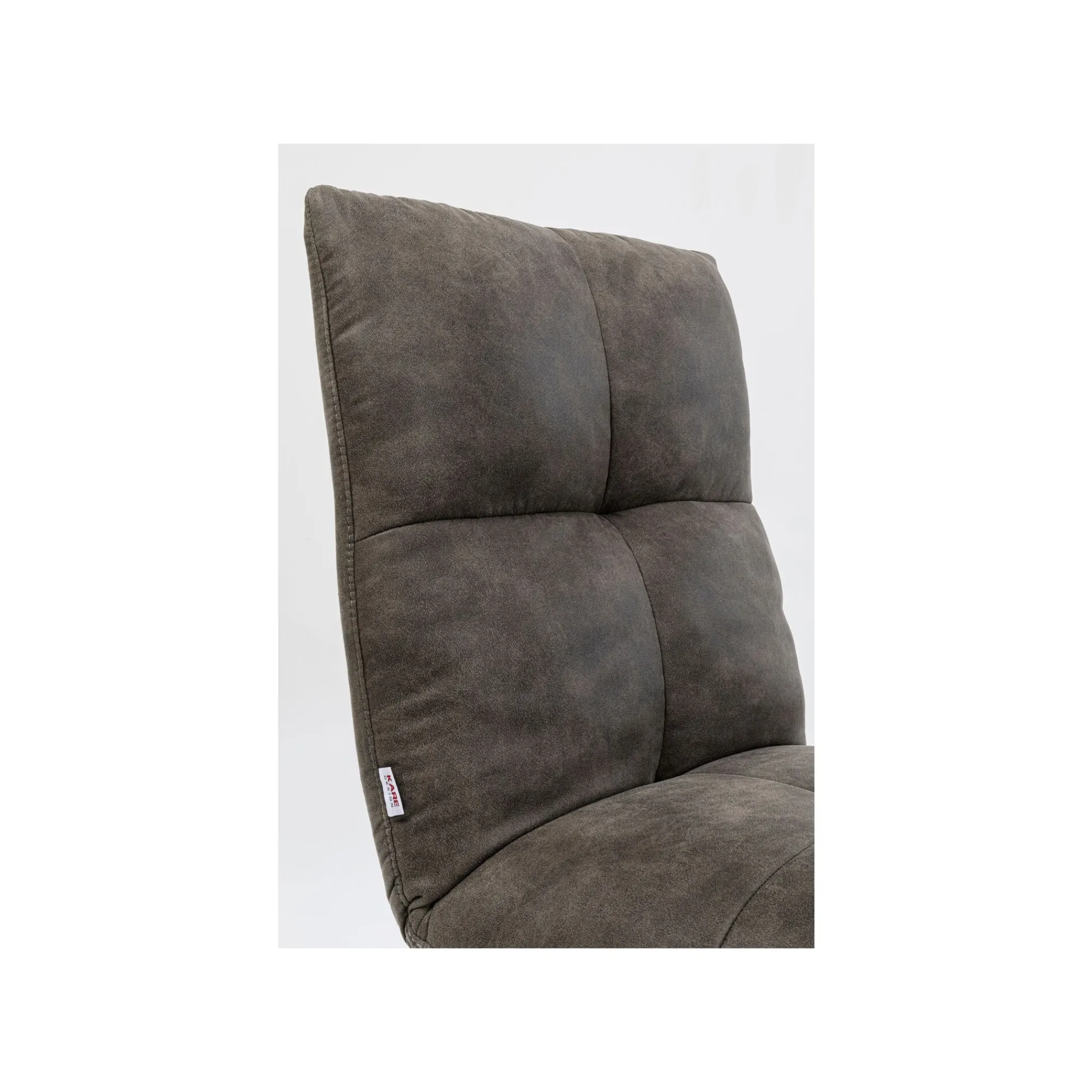 KARE Design Chaise Pivotante Toronto Anthracite ^ Chaise