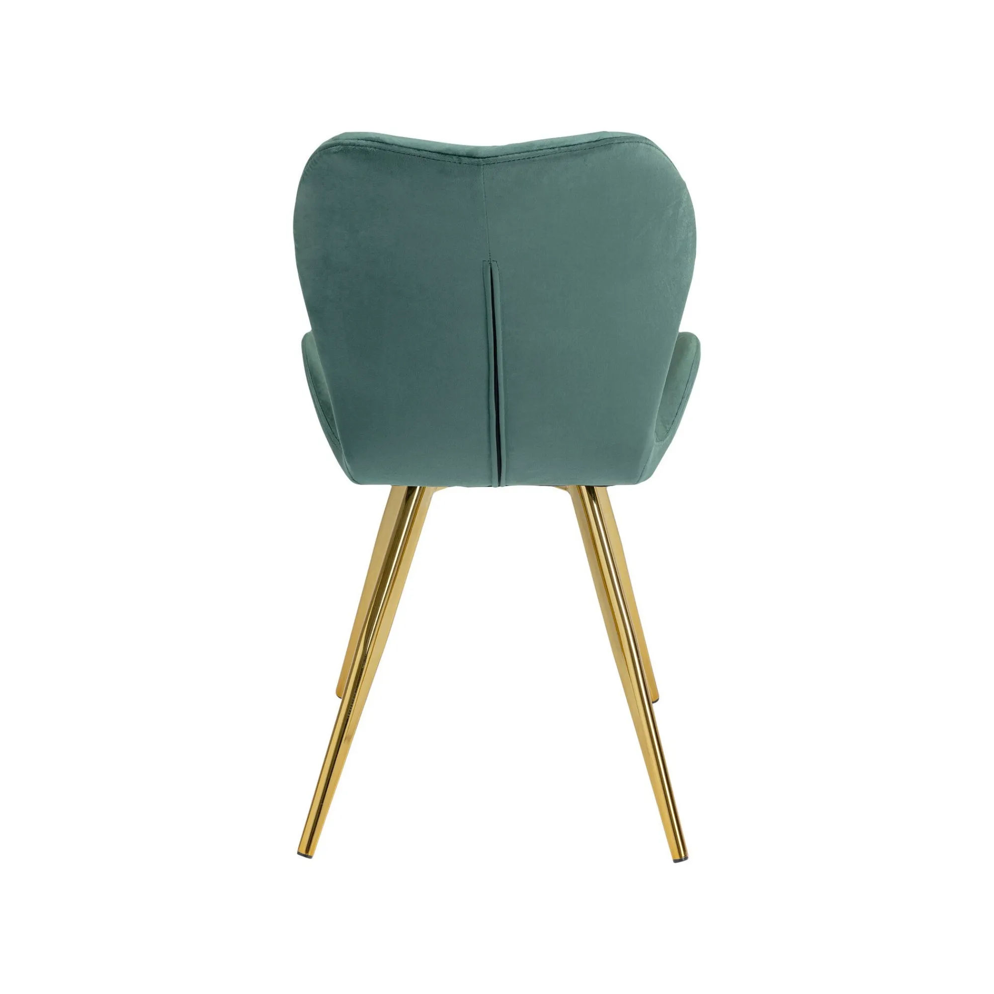 KARE Design Chaise Viva Velours Vert Et Or ^ Chaise