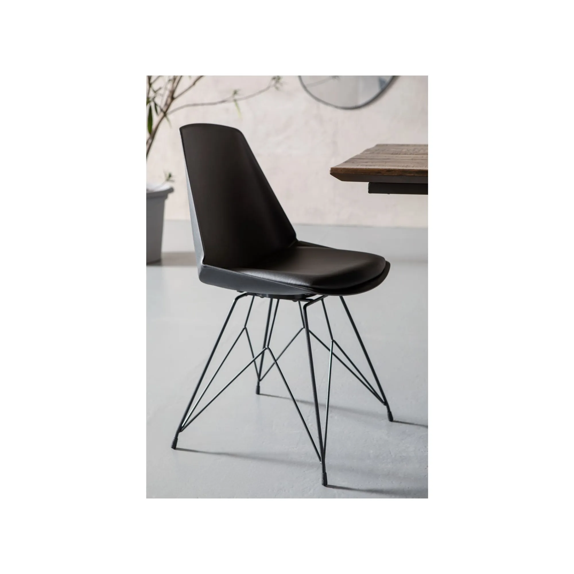 KARE Design Chaise Wire Noire ^ Chaise