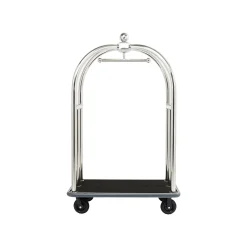 KARE Design Chariot à Bagages VIP Argent ^ Portemanteau|Commode & Chiffonnier