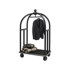 KARE Design Chariot à Bagages VIP Noir ^ Portemanteau|Commode & Chiffonnier