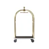 KARE Design Chariot à Bagages VIP Or ^ Portemanteau|Commode & Chiffonnier